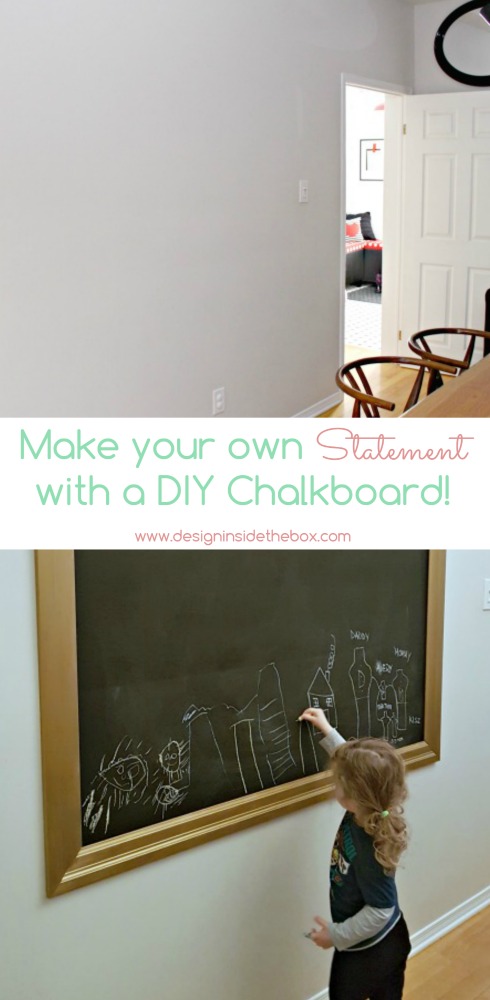 DIY Chalkboard! www.designinsidethebox.com