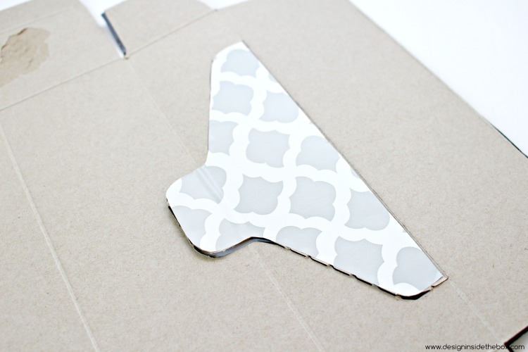 Easy Craft Project using Empty Boxes! www.designinsidethebox.com