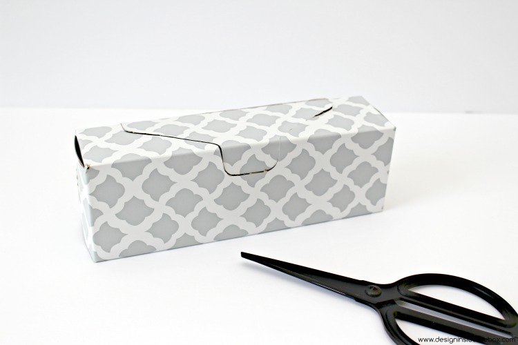 Easy Craft Project using Empty Boxes! www.designinsidethebox.com