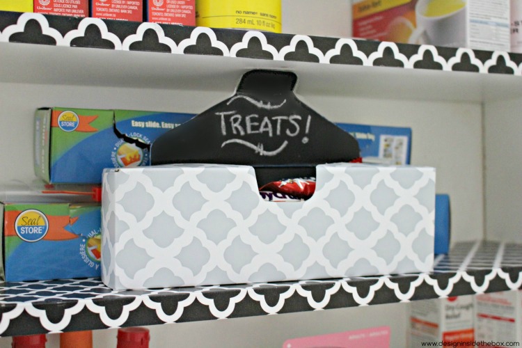 Easy Craft Project using Empty Boxes! www.designinsidethebox.com