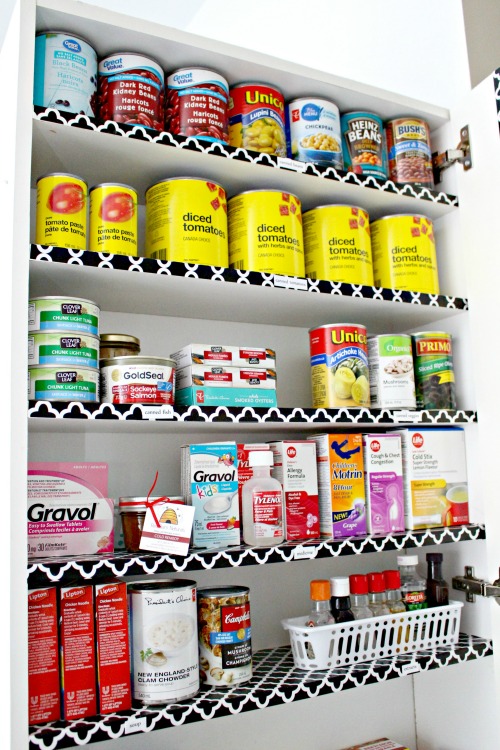 How to Organize a Small Pantry! www.designinsidethebox.com