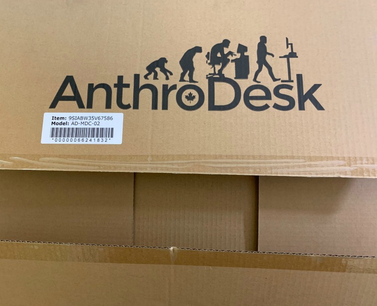 AnthroDesk Standing Desk Review - www.designinsidethebox.com